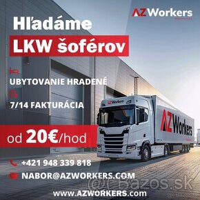 Hľadáme LKW šoféra ku lešenárom / Nemecko