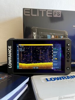 Sonar Lowrance Elite FS 9 So Sondou Active Imaging