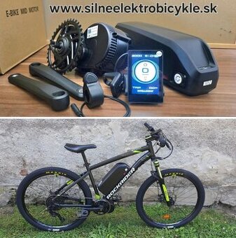 Sada -  prestavba bicykla na elektrobicykel