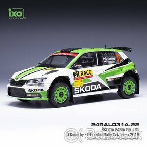 Modely Škoda R5 a 130 RS 1:24 IXO - 1