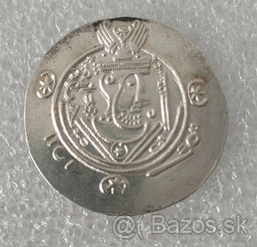 strieborna minca 1/2 Drachma, Persia, 750-850 n.l. - 1