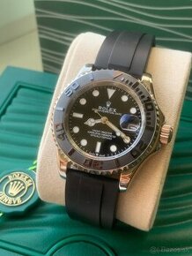 Rolex Yacht Master, Nové, 41mm, Čierne