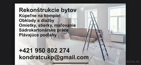 Rekonštrukcie bytov