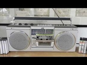 JVC BOOMBOX CASSETTE PLAYER JAPAN