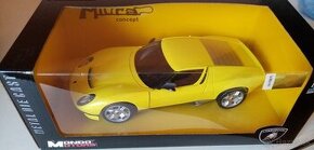 Model 1:24 Lamborghini Miura concept.