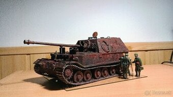 Dioráma - Samohybka Ferdinand/Elefant - WWII - 1:35