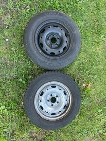 2x letné kolesa 155/80 R13 - 1