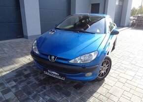 Peugeot 206 1.6i, 80kW KABRIOLET benzín manuál 80 kw