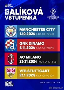 Vstupenky ŠK Slovan Bratislava