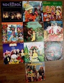 LP rozprávky, CD , kazety Kryl, Nohavica, Deczi, STRAPO