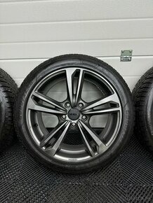 Hliníkové disky R17 5x114,3, zimne pneu 225/45 R17 - 1