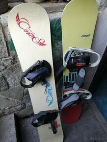 Snowboard burton plus viazanie - 1