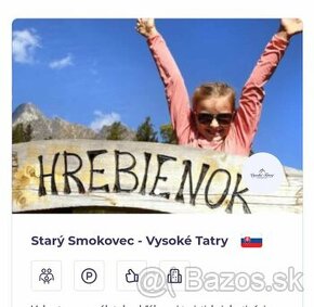 2 obojsmerne listky na lanovku Stary Smokovec - Hrebienok