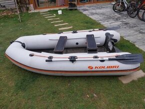 Čln 2.8m  + benzínový motor + sonar Humminbird