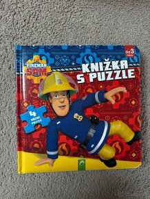 Puzzle knižka požiarník Sam