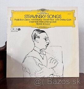 LP Igor Stravinsky – Songs (Opus, 1986)