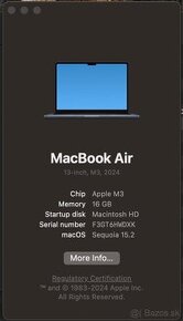 Macbook Air M3 16GB