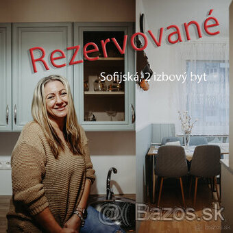 REZERVOVANÉ 2i byt po komplet. rek. Sofijská 24