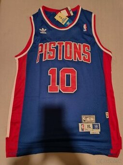 Novy Basketbalovy dres Rodman Pistons XL