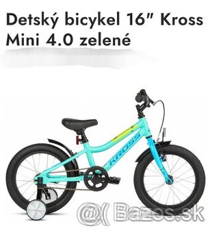 Detský bicykel 16" Kross Mini 4.0