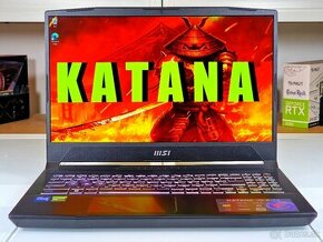 Herný notebook MSI KATANA | ZÁRUKA 24M | RTX 4070 | i7-12gn