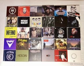 Mix Cd SK a CZ rap - nové, podpísané 5€/ks alebo spolu 120€