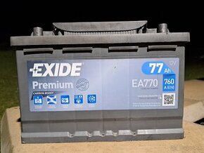 Autobateria Exide 77Ah