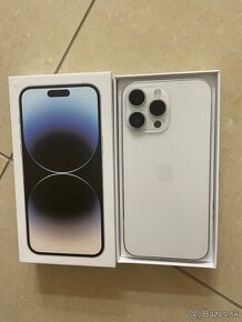 iPhone 14 Pro 128GB Silver v záruke O2