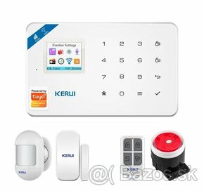 Top značka KERUI WiFi GSM alarm TUYA Smart life