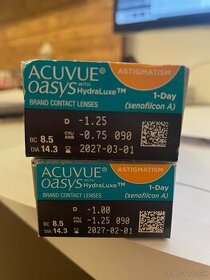 Predám kontaktné šošovky Acuvue Oasys 1-Day - 1