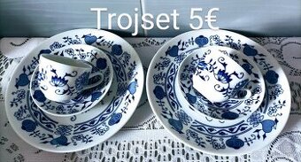 Porcelánový trojset Bohemia