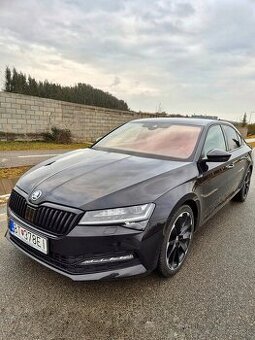 Škoda Superb 2.0 TSI benzín Sportline 140kW  r. 2022,Záruka