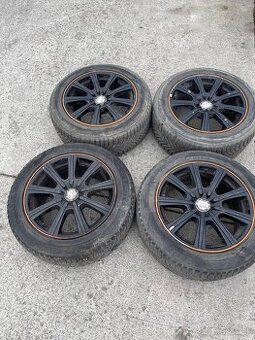 5x112 r17 Disky et30 kolesa sada Borbet