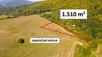 Zbora (Púchov) - 1.510 m2 POZEMOK na mobilný dom - 1