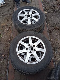 Letné pneumatiky 195/65 R15, roztech diskov 5X112