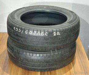 195/60 R16C 99/97H Kumho PorTran KC53 / letne pneu