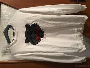 NOVÁ KENZO white pánska mikinka L/XL