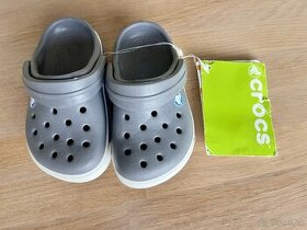 Crocs detské- NOVÉ s vysačkou, vel. 19-21