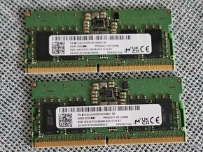 2 x 8GB DDR5 SODIMM 5600