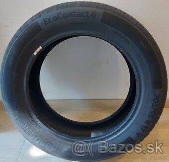 Špičkové, takmer nejazdené letné Continental - 205/55 r17Na