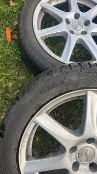 Elektróny Dezent 225/45 R17 na zimných pneu Continental