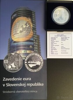 2019/10€ - Zavedenie eura v SR - 10. výročie - PROOF