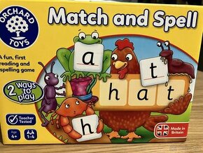 Anglicky Match and spell