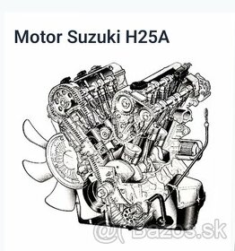 Hlava valcom Suzuki Grand Vitara 2.5 v6 - 1