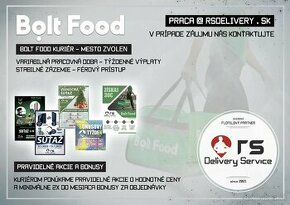 Bolt Food Kuriér - RS Delivery Service - Zvolen