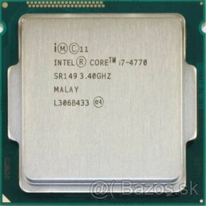 PROCESOR Intel® Core™i7-4770  8x3,9Ghz  100%STAV 1150