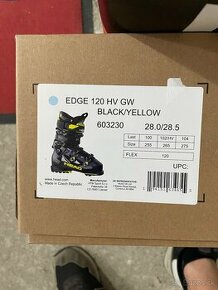 Predám nové LYŽIARKY HEAD EDGE 120 HV GW BLACK YELLOW 2025