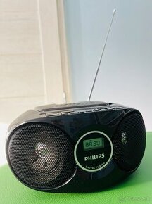 Rádio prehrávač Philips, model AZ215B/12, čierny