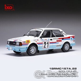 Modely Škoda Rallye 130 a Felicia Kit Car 1:18 IXO