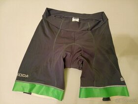 Dámske cyklistické nohavice ŠKODA - Veľkosť XL